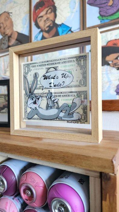 Jinks Kunst (1976) - WHATS UP DUDE ? - 2 X 1 $ US - Edition, Antiek en Kunst, Kunst | Designobjecten