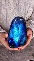labradoriet Freeform Helder Zilver- Blauw + Turquoise, Nieuw