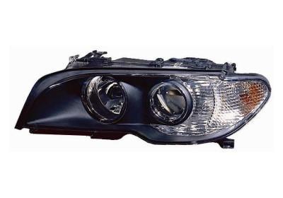 BMW E46 03-06 Coupe/Cabrio Koplamp Links Zwart (Koplampen), Auto-onderdelen, Verlichting, Nieuw, Verzenden