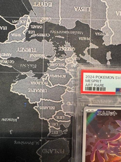 Pokémon - 1 Graded card - Mesprit - PSA 10 - Scarlet &, Hobby en Vrije tijd, Verzamelkaartspellen | Pokémon