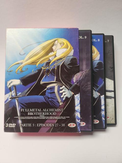 Fullmetal Alchemist Brotherhood Partie 3 Box DVD, Cd's en Dvd's, Dvd's | Overige Dvd's, Zo goed als nieuw, Ophalen of Verzenden