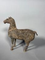 Oud-Chinees, Han-dynastie Terracotta cheval Mingqi - 35 cm