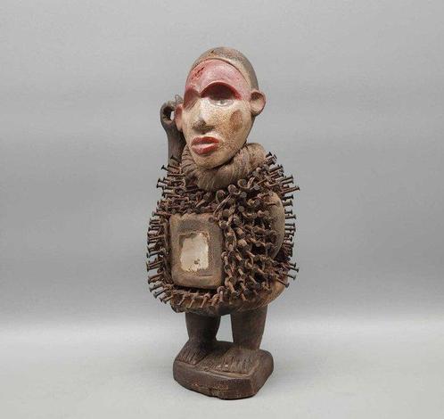 Fetisj figuur - Democratische Republiek Congo (Zonder, Antiek en Kunst, Kunst | Niet-Westerse kunst