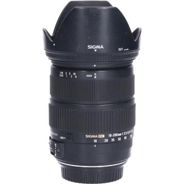 Tweedehands Sigma 18-200mm f/3.5-6.3 DC OS HSM Canon CM3107, Audio, Tv en Foto, Foto | Lenzen en Objectieven, Ophalen of Verzenden