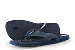 Havaianas Slippers in maat 44 Blauw, Kleding | Heren, Schoenen, Slippers, Havaianas, Zo goed als nieuw, Verzenden