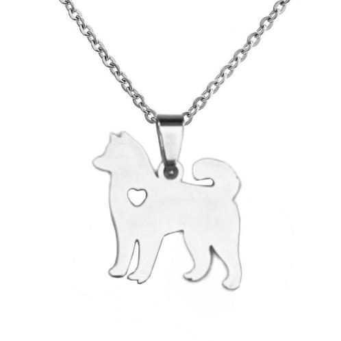 Fako Bijoux® - Ketting Met Hanger - Stainless Steel - RVS -, Handtassen en Accessoires, Kettingen, Verzenden