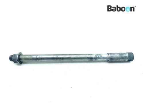 Voorwiel As Kawasaki Z 400 (Z400 KZ400J), Motoren, Onderdelen | Kawasaki, Gebruikt, Verzenden