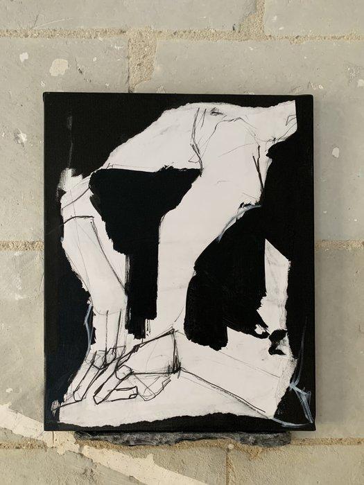 Laurent Anastay Ponsolle - Désir Noir, comme la Nuit, Antiek en Kunst, Kunst | Schilderijen | Modern