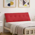 vidaXL Rugkussen Rood 200 x 19 x 50 cm Stof, Huis en Inrichting, Verzenden, Nieuw