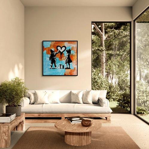 Golden Boy (2000) - LOVE BOMBERS (ORIGINAL ARTWORK-> NO, Antiek en Kunst, Kunst | Schilderijen | Modern