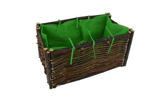 Plantenbak wilg 60x30x30 cm, Tuin en Terras, Bloembakken en Plantenbakken, Verzenden