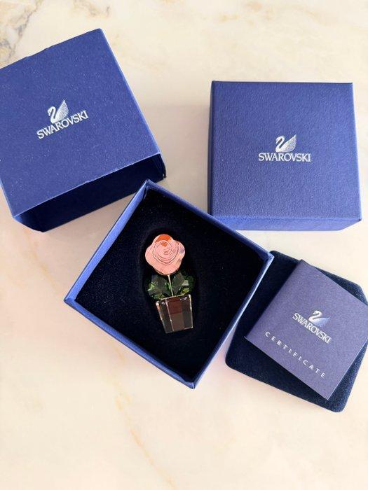 Swarovski - Figuur - Rose pink small 855894 - Box +, Antiek en Kunst, Curiosa en Brocante