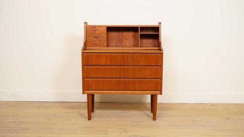 Vintage secretaire | Teak | 80 cm, Huis en Inrichting, Kasten | Secretaires, Ophalen of Verzenden