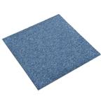 vidaXL Tapijt 20 pcs Blauw 50 x 50 cm 100% Polypropyleen, Verzenden, Nieuw