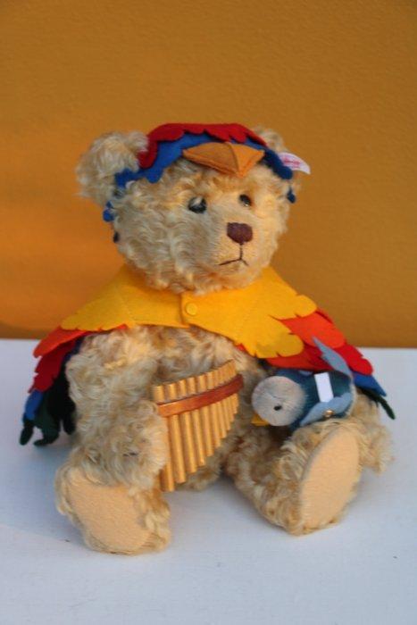 Steiff: Papageno Teddybeer. 2002. - Teddybeer - 2000-2010 -, Antiek en Kunst, Antiek | Speelgoed
