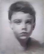 Erwin van Krey - Head of a boy, Antiek en Kunst