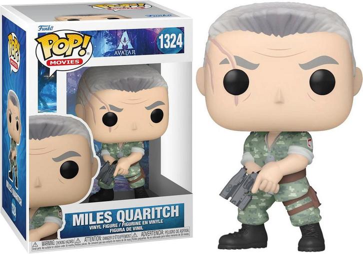 Funko POP! Vinyl Movies Avatar-Miles Quaritch (Diversen), Verzamelen, Poppetjes en Figuurtjes, Ophalen of Verzenden