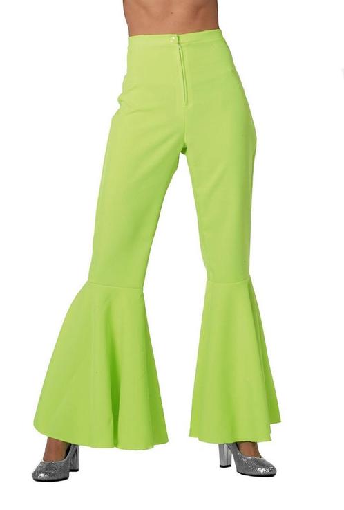 Hippie Broek Groen Dames, Kleding | Dames, Carnavalskleding en Feestkleding, Nieuw, Verzenden