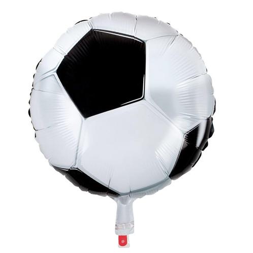 Voetbal Helium Ballon 45cm, Hobby en Vrije tijd, Feestartikelen, Nieuw, Verzenden