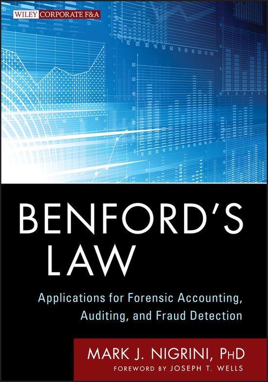 Benfords Law 9781118152850 Mark J. Nigrini, Boeken, Taal | Engels, Zo goed als nieuw, Verzenden