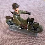 Durso - Figure - Durso soldat belge a moto mint 7 cm très, Kinderen en Baby's, Nieuw