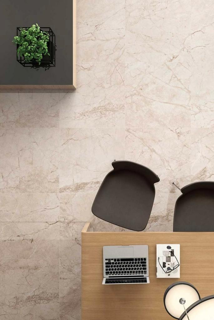 Gales Ivory 60x60 Hoogglans Vloertegel en Wandtegel 60x60 /, Doe-het-zelf en Bouw, Tegels, Ophalen of Verzenden