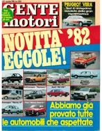 1982 GENTE MOTORI MAGAZINE 04 ITALIAANS, Livres, Ophalen of Verzenden