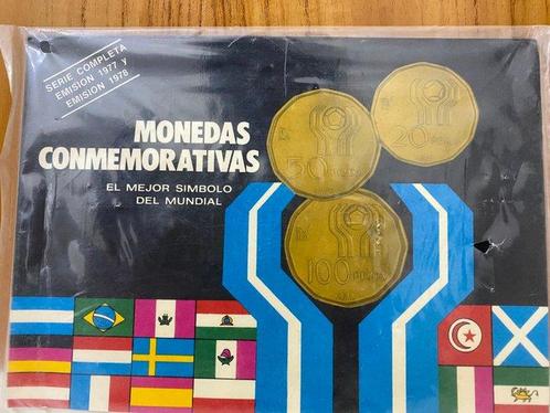 seleccion argentina moneda colección coin 6 monedas -, Verzamelen, Overige Verzamelen