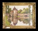 René De Baugnies (1869-1962) René DEBAUGNIES - Le château, Antiek en Kunst