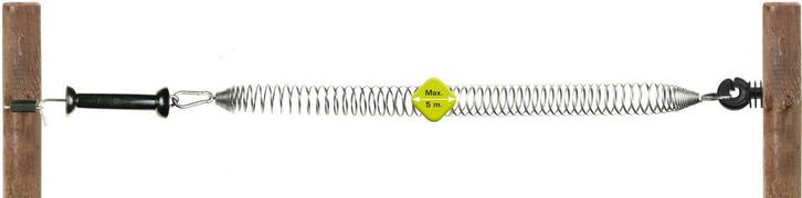 Koltec POORTVEERSET RVS/INOX, Dieren en Toebehoren, Stalling en Weidegang
