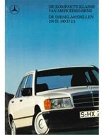 1987 MERCEDES BENZ 190D BROCHURE NEDERLANDS, Livres, Autos | Brochures & Magazines