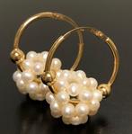 Zonder minimumprijs - Oorbellen - 18 karaat Geel goud Parel, Handtassen en Accessoires, Oorbellen, Nieuw