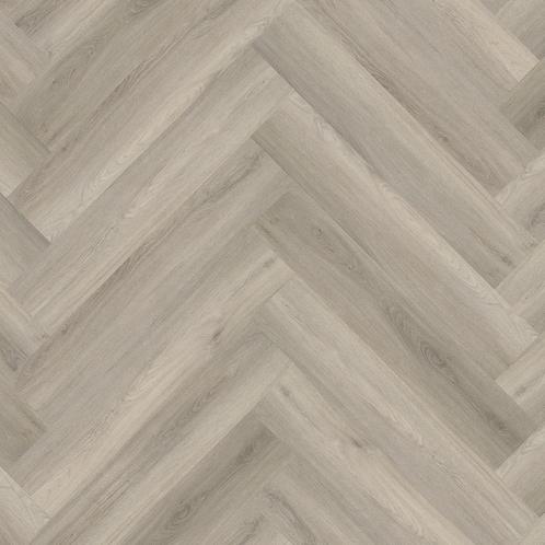Floorlife YUP Herringbone Visgraat PVC Plak light grey, Bricolage & Construction, Planches & Dalles, Enlèvement ou Envoi