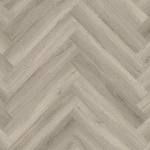 Floorlife YUP Herringbone Visgraat PVC Plak light grey, Doe-het-zelf en Bouw, Vloerdelen en Plavuizen, Ophalen of Verzenden