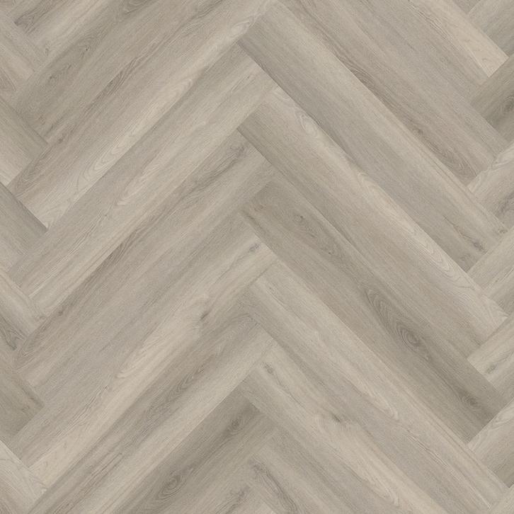 Floorlife YUP Herringbone Visgraat PVC Plak light grey, Doe-het-zelf en Bouw, Vloerdelen en Plavuizen, Ophalen of Verzenden