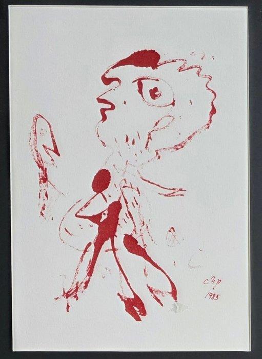 Carl Henning Pedersen (1913-2007) - Cobra compositie, Antiek en Kunst, Antiek | Overige Antiek