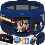 LOVPET® Puppyren - Hondenren - 64x125x125cm - Blauw, Dieren en Toebehoren, Verzenden, Nieuw