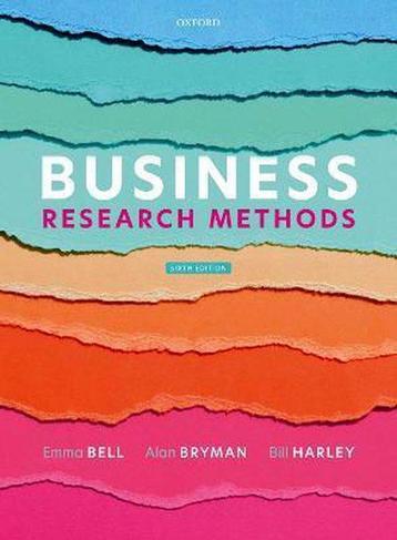 Business Research Methods 9780198869443 Emma Bell, Verzenden, Emma Bell