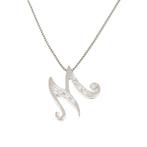 Zonder Minimumprijs - Halsketting - 18 karaat Witgoud, Nieuw