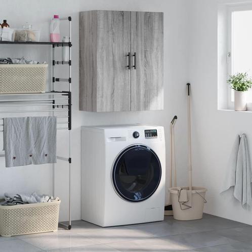 vidaXL Hangkast 69,5x34x90 cm grijs sonoma eikenkleurig, Huis en Inrichting, Kasten | Dressoirs, Nieuw, Verzenden