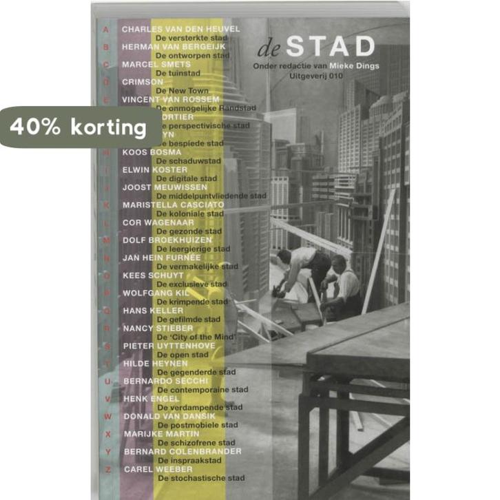De stad 9789064505911, Boeken, Kunst en Cultuur | Beeldend, Zo goed als nieuw, Verzenden