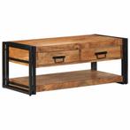 vidaXL Salontafel 90x50x38 cm massief acaciahout, Huis en Inrichting, Tafels | Salontafels, Verzenden, Nieuw