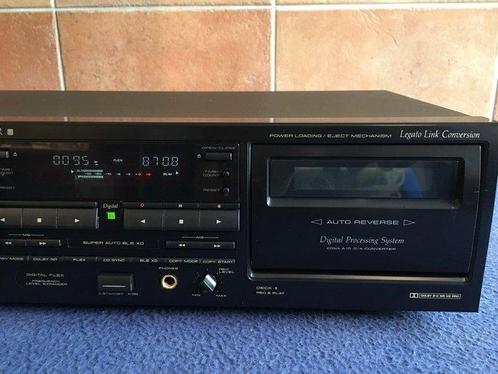 Pioneer - CT-W706DR - Digital DNR - HX PRO Double, Audio, Tv en Foto, Radio's