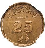 Maldives. 25 Laari 1960 - NGC MS63, Postzegels en Munten