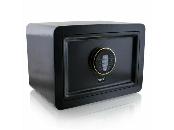 Veiling - Kluis Elektronisch zwart/grijs, Zakelijke goederen, Kantoor en Winkelinrichting | Beveiliging