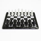 Schaakspel - Black and white natural stone - Marmer
