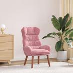 vidaXL Ligbed Roze Velvet, Huis en Inrichting, Verzenden, Nieuw