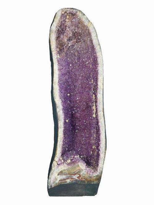 Géode cathédrale en améthyste de 104 kg de haut avec des, Verzamelen, Mineralen en Fossielen