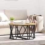 vidaXL Salontafel artisanaal eikenkleurig 80 x 80 x 42 cm, Verzenden, Nieuw