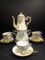 Limoges - dorée a lor fine - Theeservies - Porselein, Antiek en Kunst